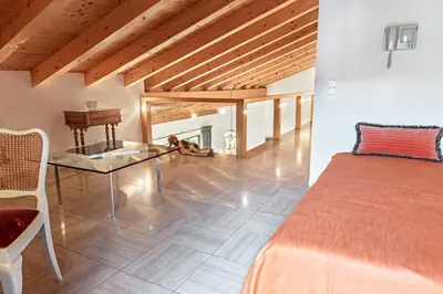 Ein Bett oder Betten in einem Zimmer der Unterkunft Central Park - Alpine Apartment