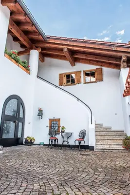 Ein Balkon oder eine Terrasse in der Unterkunft Central Park - Alpine Apartment