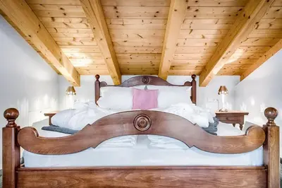Ein Bett oder Betten in einem Zimmer der Unterkunft Central Park - Alpine Apartment