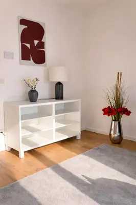 Grundriss der Unterkunft Luxus Apartment - Charmante 2 ZKB Ferienwohnung