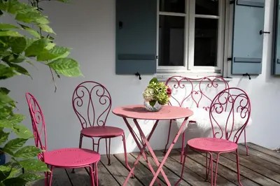 Grundriss der Unterkunft ChiemSeeNest - romantische Ferienwohnung am Chiemsee mit Sommer Seezugang