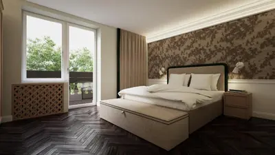 Ein Bett oder Betten in einem Zimmer der Unterkunft Bartl Apartments