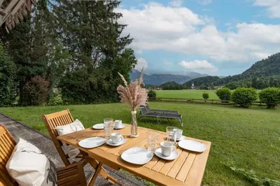 Naturlandschaft in der Nähe der Ferienwohnung