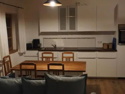 Küche/Küchenzeile in der Unterkunft Apartment Familien Domizil by Interhome