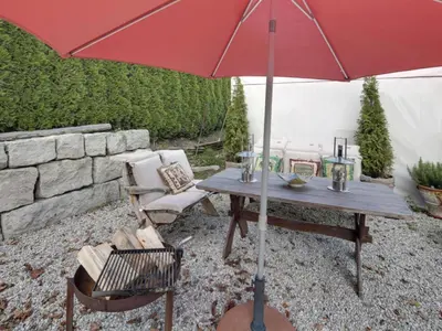 Ein Garten an der Unterkunft Apartment Immas Welt by Interhome