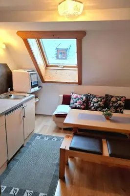 Küche/Küchenzeile in der Unterkunft Apartment Apartment mit Königscard für 4 Personen by Interhome