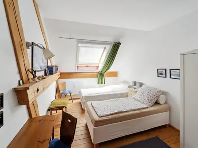 Ein Bett oder Betten in einem Zimmer der Unterkunft Apartment Spiegl by Interhome
