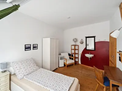 Ein Bett oder Betten in einem Zimmer der Unterkunft Apartment Spiegl by Interhome