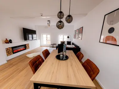 Ein Sitzbereich in der Unterkunft Apartment Highlight - Come4Stay - Mühldorf Stadtblick by Interhome