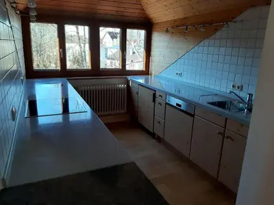 Küche/Küchenzeile in der Unterkunft Apartment Lechrauschen Landsberg by Interhome
