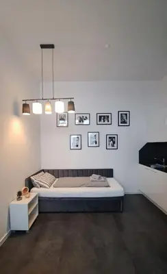 Ein Bett oder Betten in einem Zimmer der Unterkunft Nordic Stay Suite
