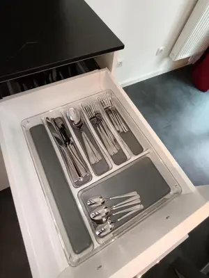 Küche/Küchenzeile in der Unterkunft Nordic Stay Suite