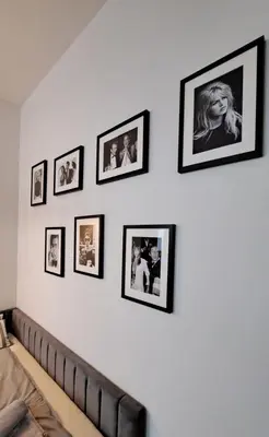 Ein Sitzbereich in der Unterkunft Nordic Stay Suite