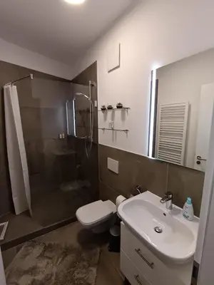 Ein Badezimmer in der Unterkunft Nordic Stay Suite