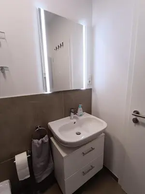 Ein Badezimmer in der Unterkunft Nordic Stay Suite