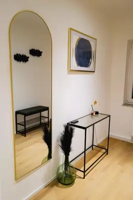 Grundriss der Unterkunft Spacious City Apartment Parking WiFi 6 Pax