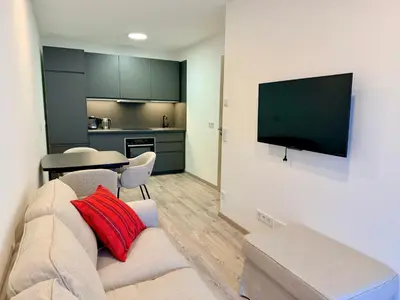 Küche/Küchenzeile in der Unterkunft GG Apartment 7