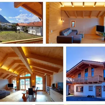 Ferienwohnung im Blockhausstil