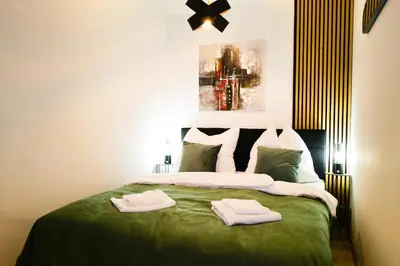 Grundriss der Unterkunft Modern Apartment near Therme Erding Wifi