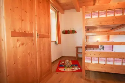 Ein Bett oder Betten in einem Zimmer der Unterkunft Schauerhof