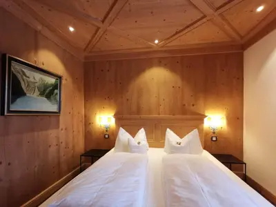 Ein Bett oder Betten in einem Zimmer der Unterkunft Suite Buche - Chalet Bergerhöh