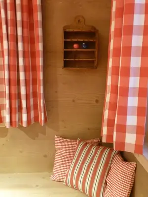 Ein Bett oder Betten in einem Zimmer der Unterkunft Suite Birke - Chalet Bergerhöh