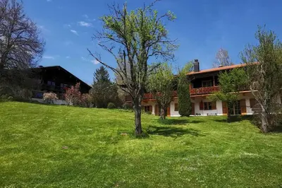 Ein Garten an der Unterkunft Suite Birke - Chalet Bergerhöh