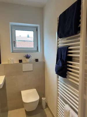 Ein Badezimmer in der Unterkunft Entspannte Auszeit