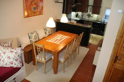 Küche/Küchenzeile in der Unterkunft Villa Toscana - Ferienhaus im Garten