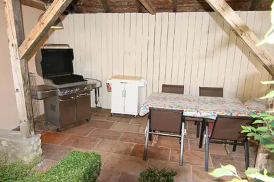 Küche/Küchenzeile in der Unterkunft Villa Toscana - Ferienhaus im Garten