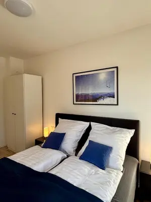 Ein Bett oder Betten in einem Zimmer der Unterkunft Weidenhof Waldherr