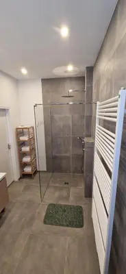 Ein Badezimmer in der Unterkunft Weidenhof Waldherr