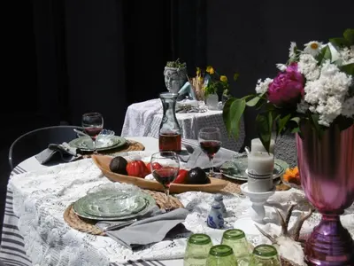 Essen in der Ferienwohnung oder in der Nähe