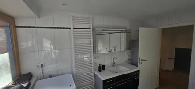 Ein Badezimmer in der Unterkunft Lake Lounge - Urlaub mit Seeblick - Magisch, Modern, Grosszügig