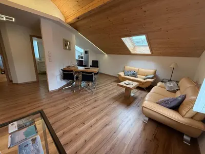 TV/Unterhaltungsangebot in der Unterkunft Ferienwohnung Kramerblick Marienplatz