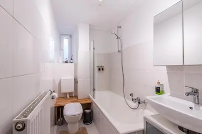 Ein Badezimmer in der Unterkunft Modernes Design-Apartment in Augsburger Altstadt