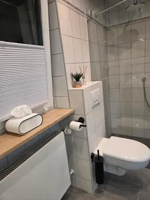 Ein Badezimmer in der Unterkunft Kings Apartments