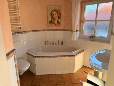 Ein Badezimmer in der Unterkunft Apartment Sonnenhang