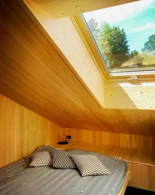 Ein Bett oder Betten in einem Zimmer der Unterkunft Alpine Chalet With Heated Pool In Lenggries