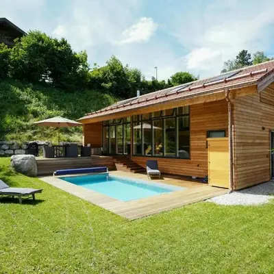 Alpine Chalet With Heated Pool In Lenggries