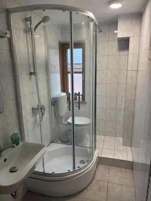 Ein Badezimmer in der Unterkunft 3 Zimmer Wohnung in Wasserburg am Inn