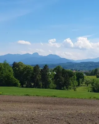Naturlandschaft in der Nähe der Ferienwohnung