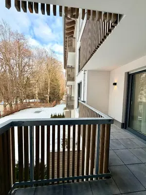 Ein Balkon oder eine Terrasse in der Unterkunft GG Apartment 8