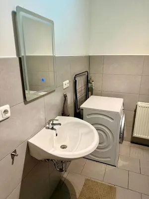 Ein Badezimmer in der Unterkunft FeWo Gretl Stauden