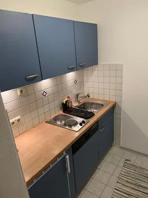 Küche/Küchenzeile in der Unterkunft Ruhige Ferienwohnung in Bad Wiessee