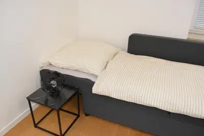 Ein Bett oder Betten in einem Zimmer der Unterkunft Studio Apartment