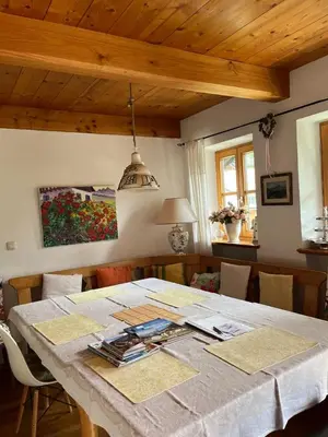 Küche/Küchenzeile in der Unterkunft Haus Alpenrose, Ferienwohnungen Müller4
