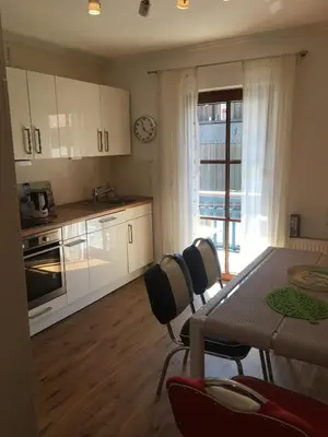 Küche/Küchenzeile in der Unterkunft Haus Alpenrose, Ferienwohnungen Müller4
