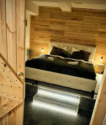 Ein Bett oder Betten in einem Zimmer der Unterkunft INsight - workcation oldtown