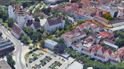 Die Umgebung um die Ferienwohnung